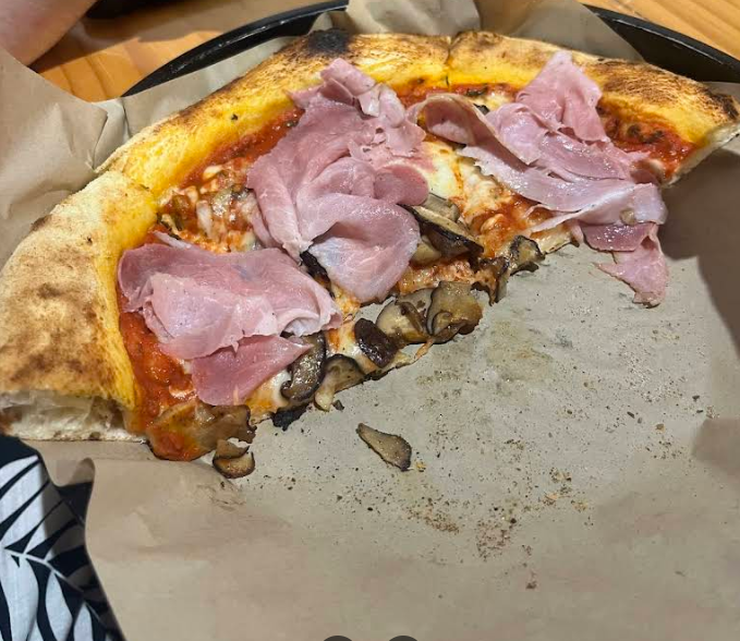 Pizza photo from Camelia's Google review