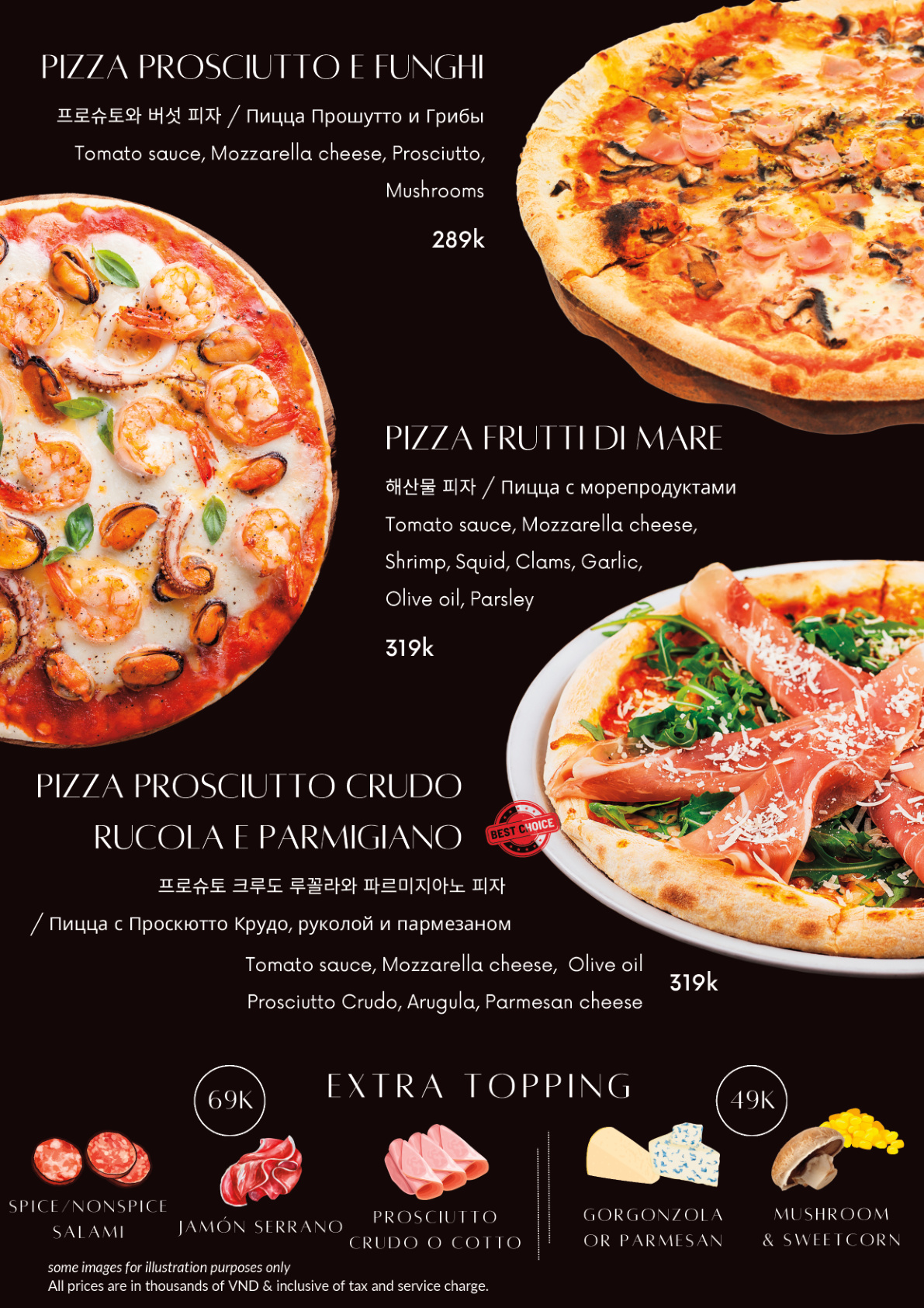 Italian menu page 7